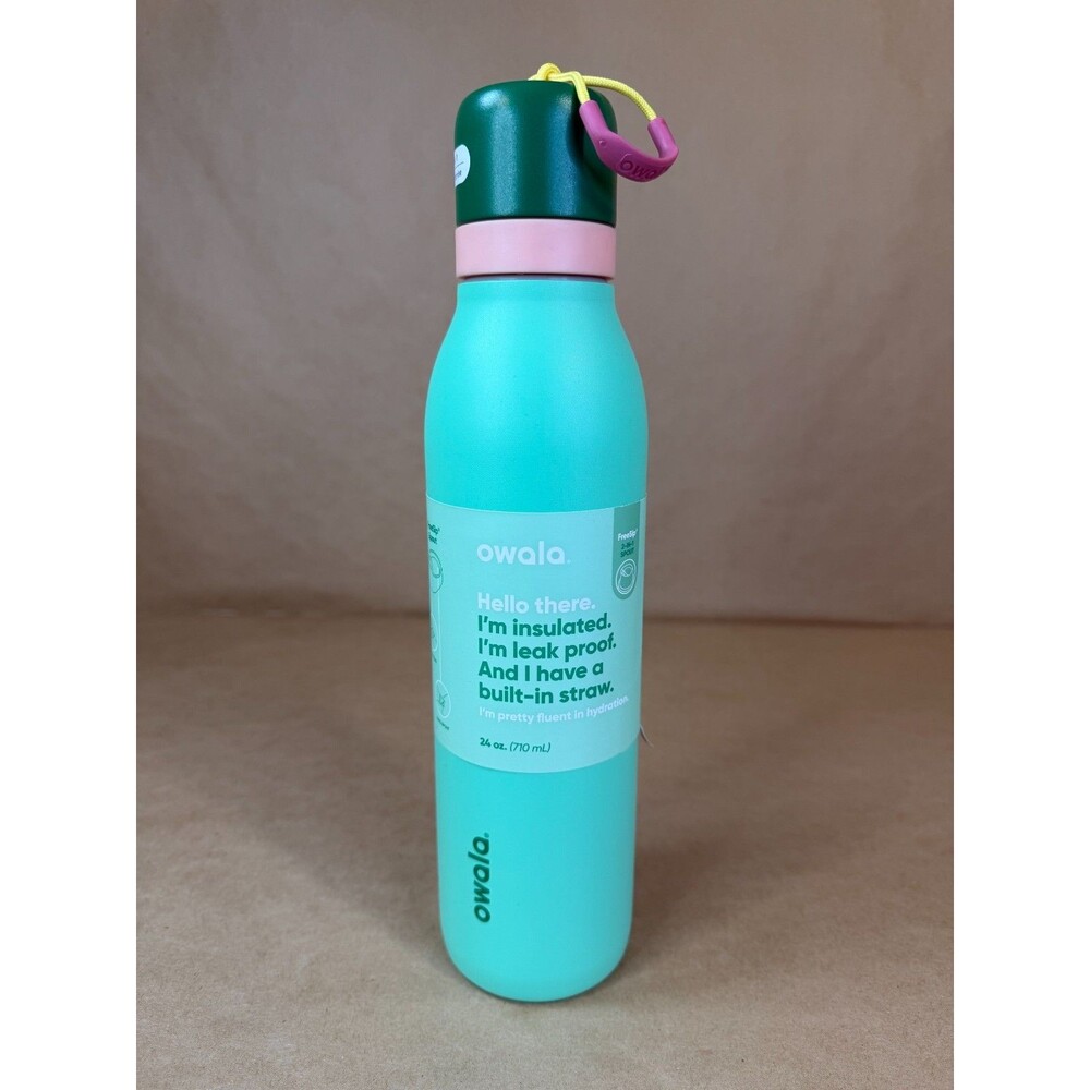 Owala FreeSip Special Edition 24oz Stainless Steel Water Bottle in Opal Dream